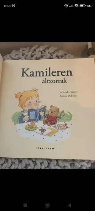 Cuento . Ipuina kamileren altxorrak
