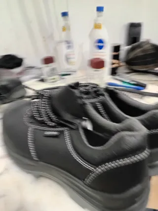 Zapatos de seguridad negros