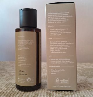 Aceite Masaje INTY Essentials Jojoba NUEVO