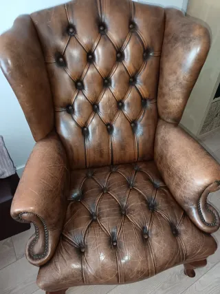 Sofás Chester Piel Marrón