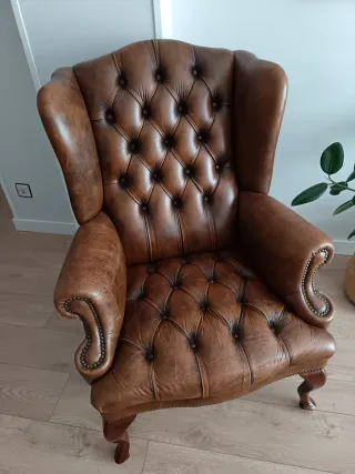 Sofás Chester Piel Marrón