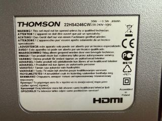 TV Thomson 22' Blanca modelo 22HS4246CW