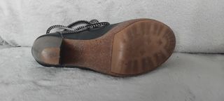 Botines piel negros talla 35