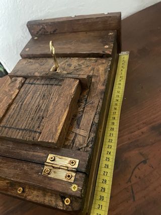 Buzón rústico madera