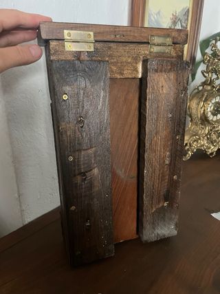 Buzón rústico madera