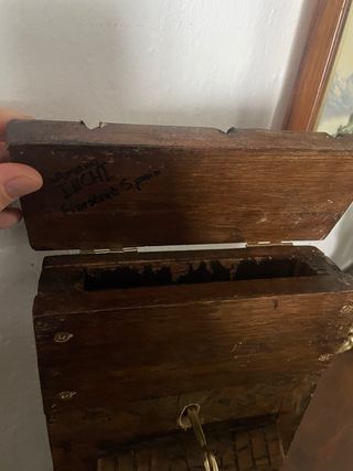 Buzón rústico madera