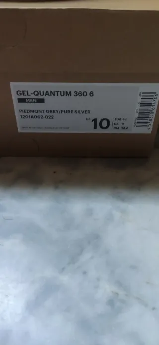 Zapatillas Asics Gel Quantum 360 grises y negras