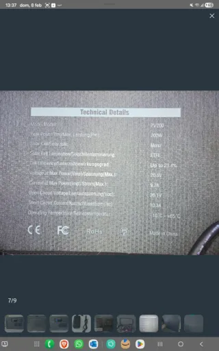 Bluetti EB55 + Panel Solar PV200