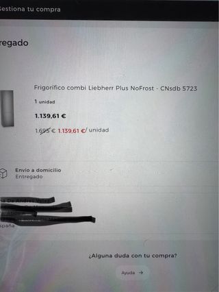 Frigorífico Liebherr NoFrost