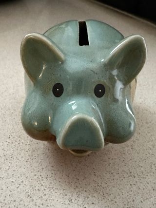 Salvadanaio maialino vintage