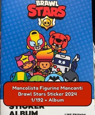 Mancolista Brawl Stars Sticker 2024