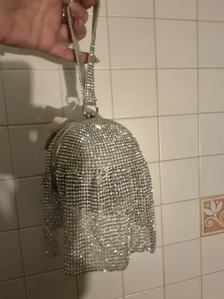 Borsetta con strass