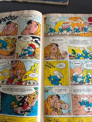 Lis Pitufos Sopa de Pitufos