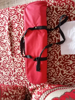 Funda roja para bastón o paraguas