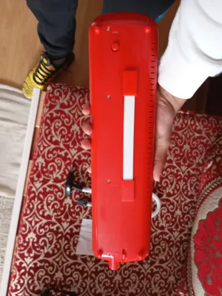 Funda roja para bastón o paraguas