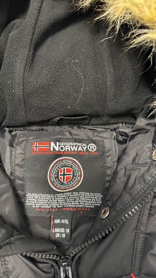 Chaqueta Geographical Norway color Negro