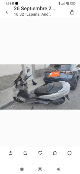 Suzuki Burgman 150cc Maxi Scooter