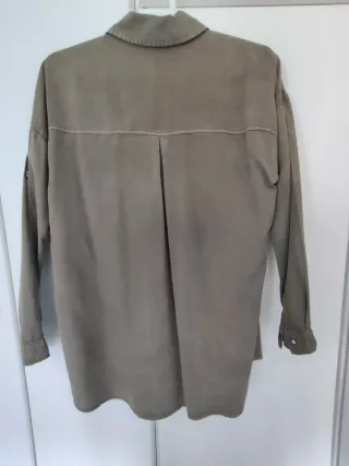 Camisa Oversize Verde Militar