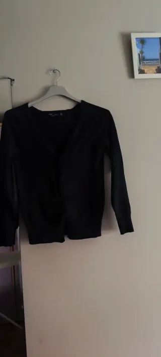 Chaqueta Zara azul marino talla S