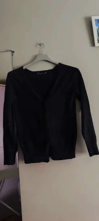 Chaqueta Zara azul marino talla S