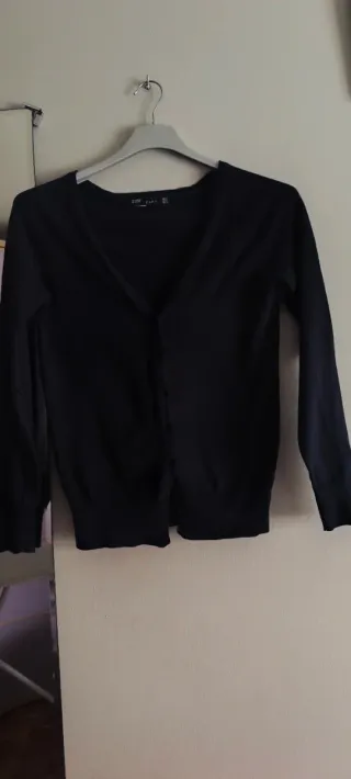 Chaqueta Zara azul marino talla S