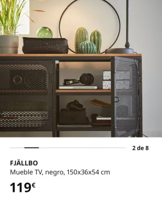 Mueble TV industrial