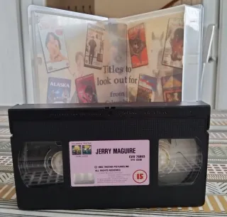 VHS Jerry Maguire Tom Cruise (Inglés)