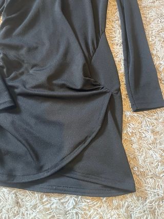 Vestido Negro Aire Retro