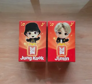 BTS x McDonald's TinyTAN Jungkook y Jimin