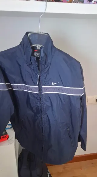 Chaqueta Cortavientos Nike Azul