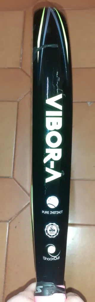 Pala Padel Vibor-a Black Mamba