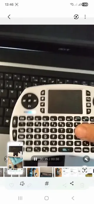 Ordenador portátil Acer negro