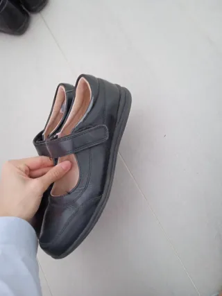 Zapatos Escolares Negros Talla 37