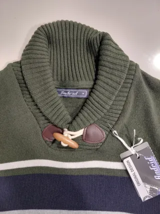 Jersey kaki lana suave