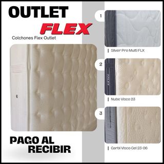 Colchones Flex Nuevos 105x200 UNIDADES LIMITADAS!