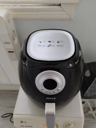Freidora de aire JOCCA negra 3.5 litros