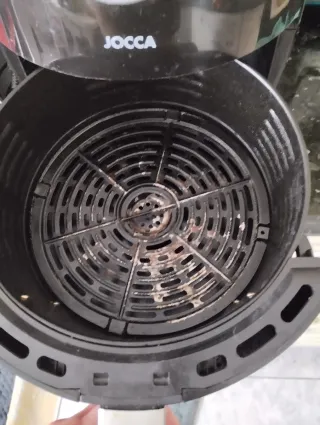 Freidora de aire JOCCA negra 3.5 litros