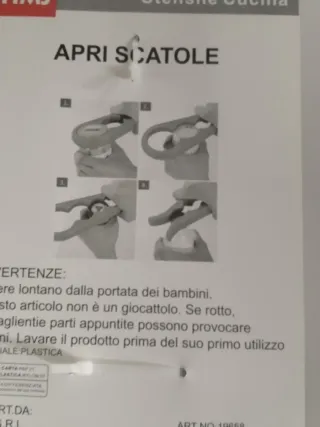 Apri Scatole Utensile Cucina HMJ