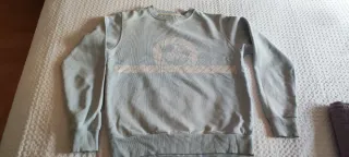 Sudadera amarras azul cielo mujer XXS