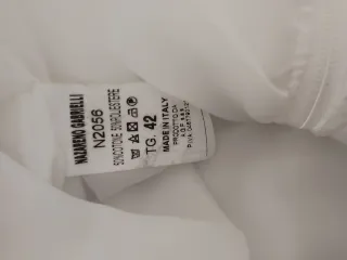 Giubbotto bambina bianco con cappuccio