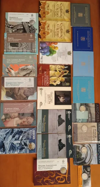 Monedas 2 Euros Conmemorativas