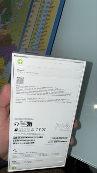 iPhone 17 256GB Blanco Nuevo Sellado