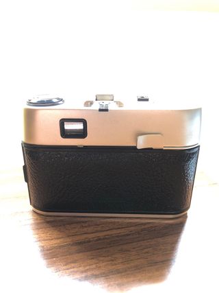 Cámara fotográfica vintage 35 mm + flash original