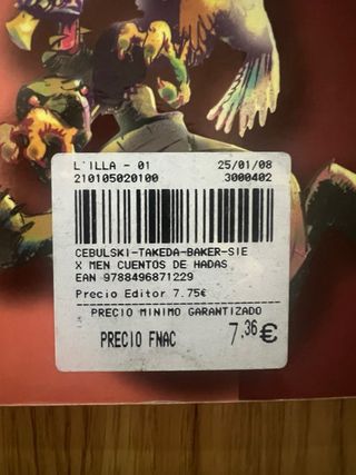 Comic X Men Cuentos De Hadas