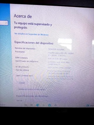 Portátil Asus F553M Negro