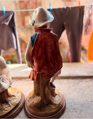 Figuras de porcelana pareja