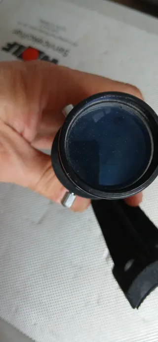 Buscador telescopio azul