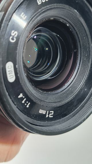 Sony 21mm F1.4 ED AS UMC CS Samyang (31.5mm.)