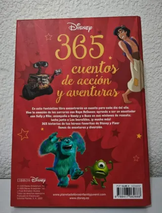 Disney. 365 cuentos de acción y aventuras