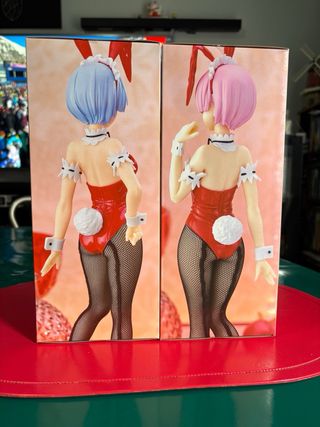 Figuras Re Zero Rem y Ram BiCute Bunnies